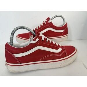 Size 9.5 - Vans Old Skool Racing Red